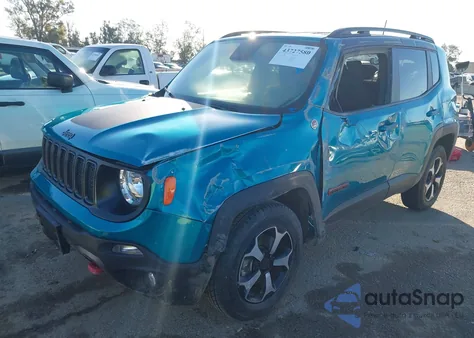 2021 Jeep Renegade Trailhawk 4X4 из США, поврежденный, VIN ZACNJDC14MPN23954